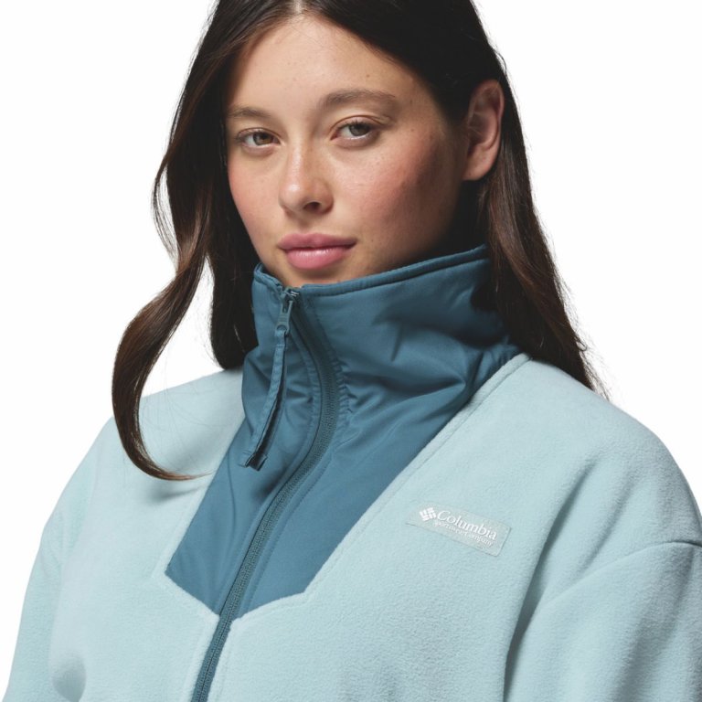 Кофта Columbia Sequoia Grove™ Full Zip Fleece W - синя