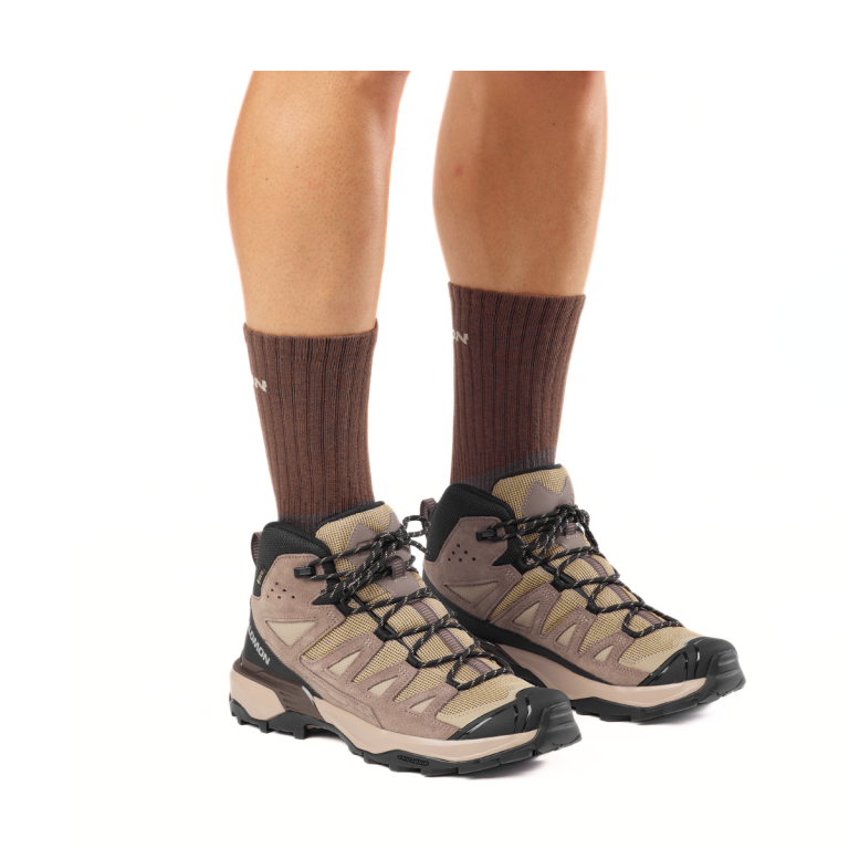 Черевики Salomon X Ultra 360 Leather Mid GTX M - бежеві