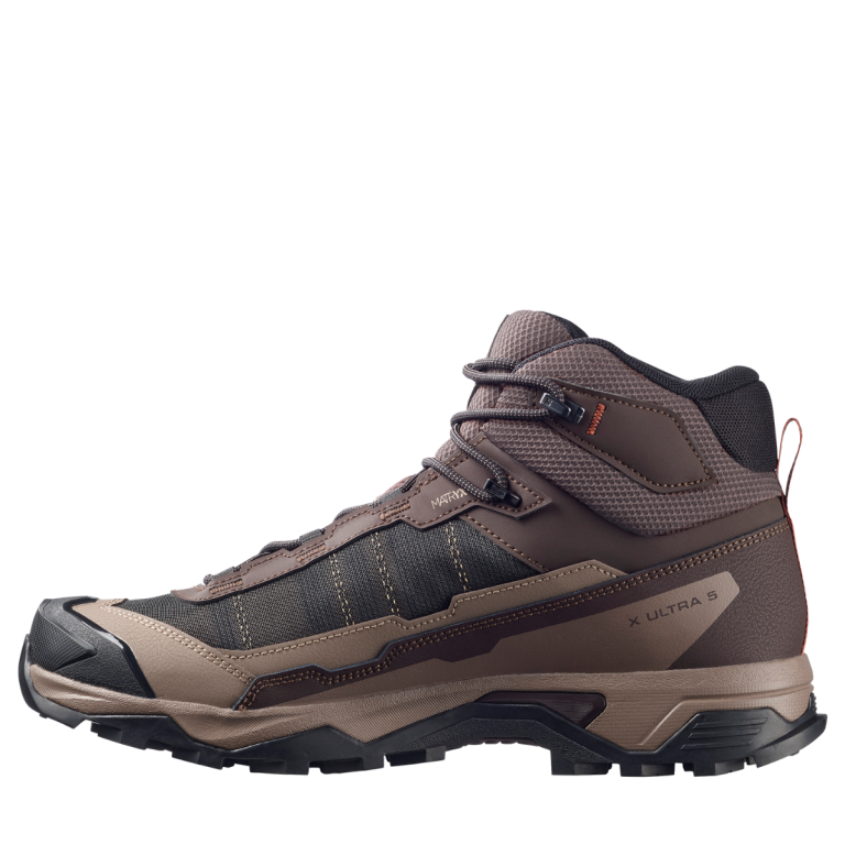 Черевики Salomon X Ultra 5 Mid GTX M - коричневі
