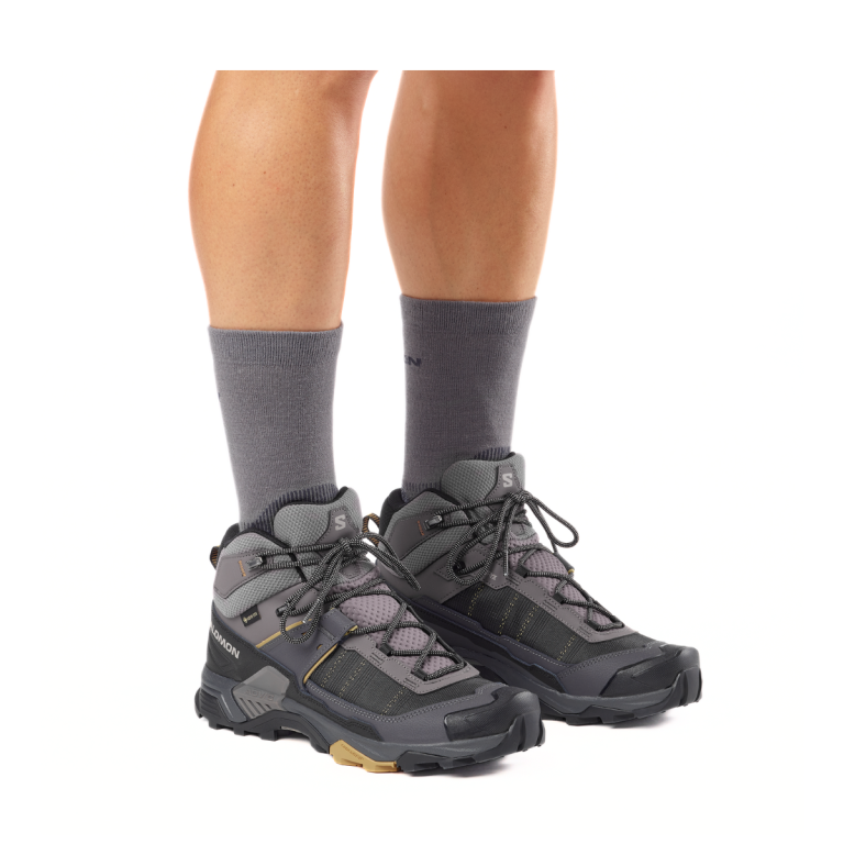 Черевики Salomon X Ultra 5 Mid GTX M - чорно/сірі