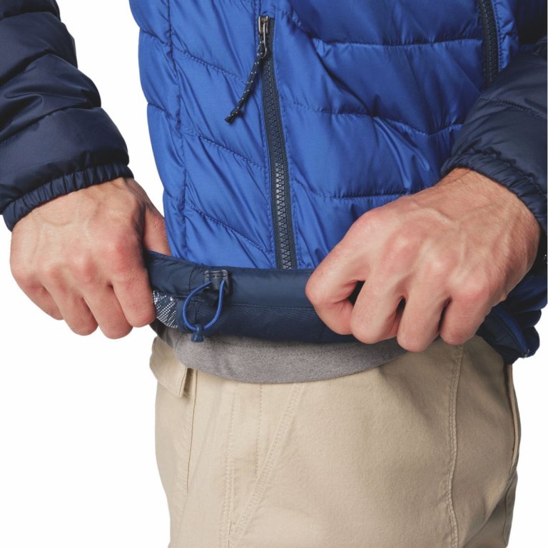 Куртка з капюшоном Columbia Powder Lite™ II M - темно-синя