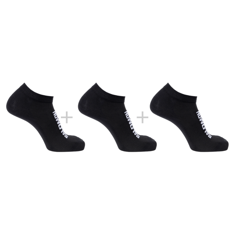 Шкарпетки Salomon Everyday Lite Low 3 packs - чорні