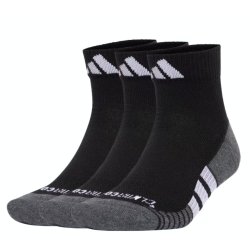 Шкарпетки Adidas Performance Climacool Cushioned Quarter 3P - чорні