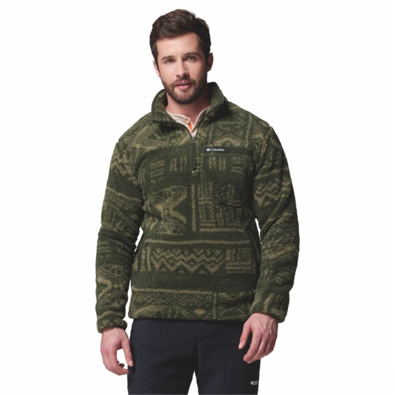 Світшот Columbia Rugged Ridge™ High Pile Half Zip M - коричневий