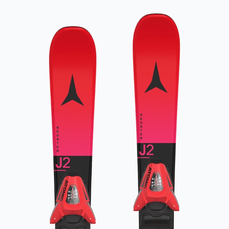 Lyže Atomic L Redster J2 70-90 JT + C 5 GW J - červená