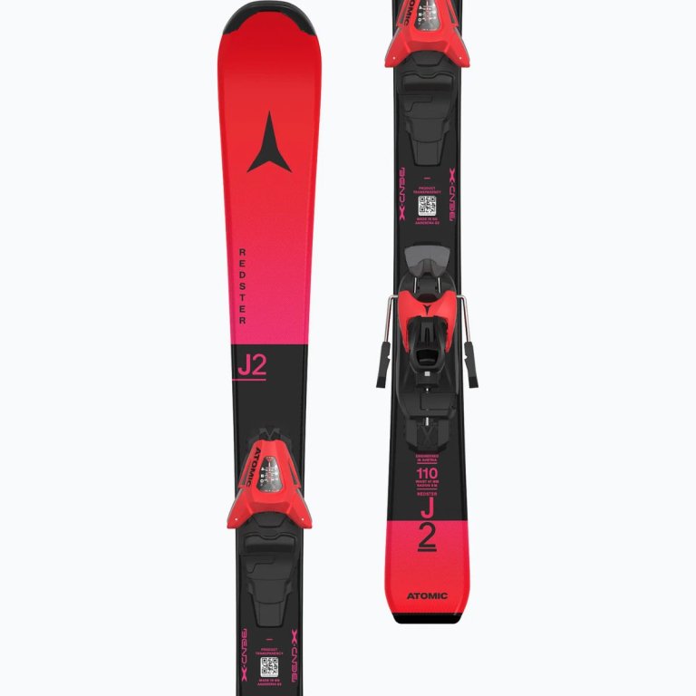 Lyže Atomic L Redster J2 100-120 JT + C 5 GW J - červená