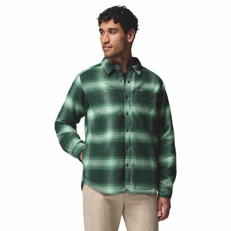 Сорочка Columbia Windward™ II Shirt Jacket M - зелено/біла