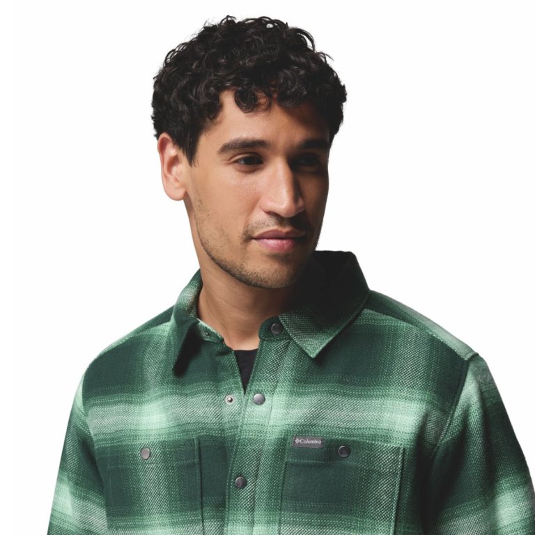Сорочка Columbia Windward™ II Shirt Jacket M - зелено/біла