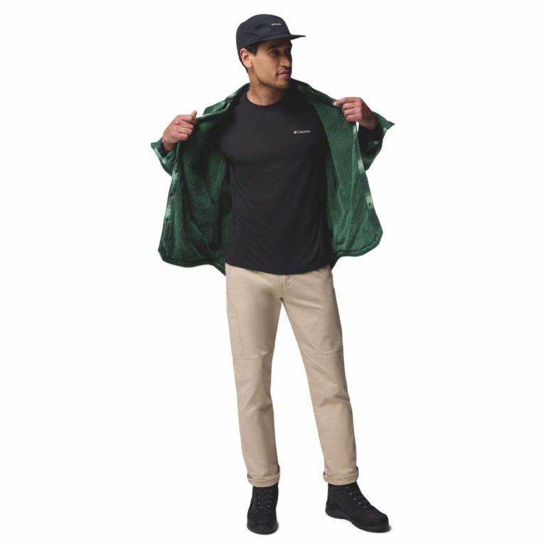 Сорочка Columbia Windward™ II Shirt Jacket M - зелено/біла