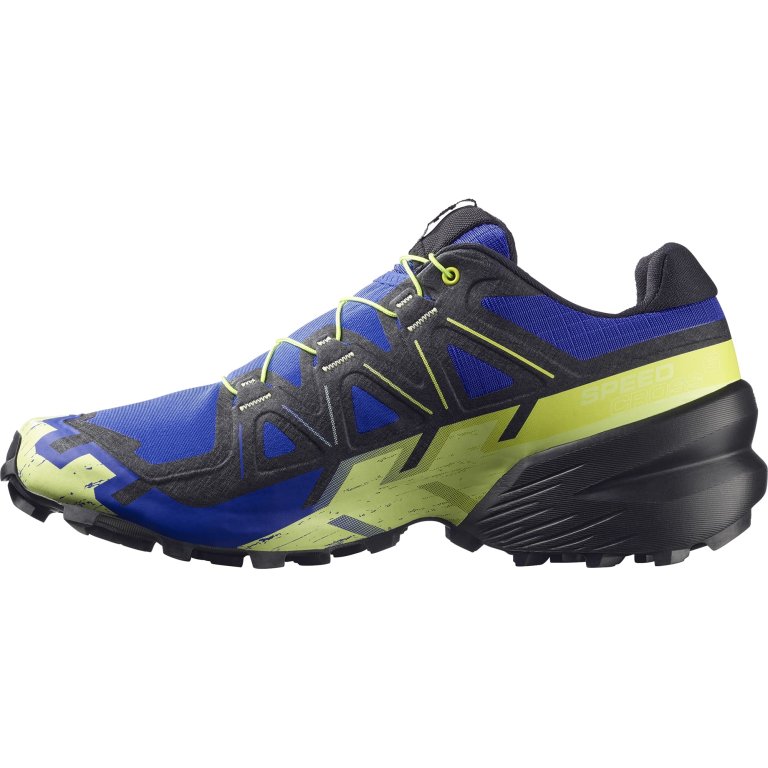 Кросівки Salomon Speedcross 6 M - синьо/жовті