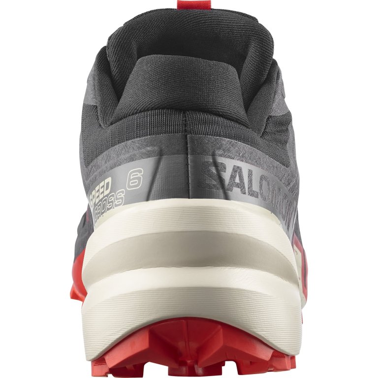 Кросівки Salomon Speedcross 6 M - чорно/біло/червоні
