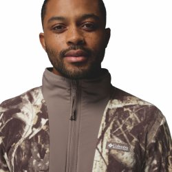 Кофта Columbia Sequoia Grove™ Printed Full Zip M - коричнева
