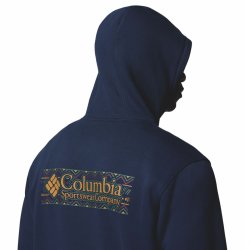 Худі Columbia Meridian Creek™ Graphic Hoodie M - темно-синє
