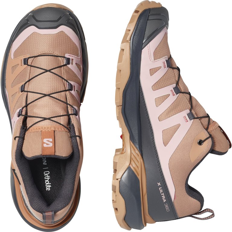 Взуття Salomon X Ultra 360 GTX W - коричнево/рожеве