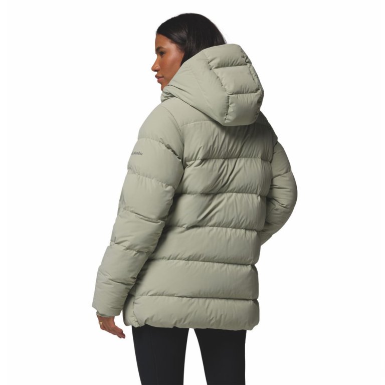 Куртка Columbia Amaze Puff™ Mid Hooded Jacket W - бежева