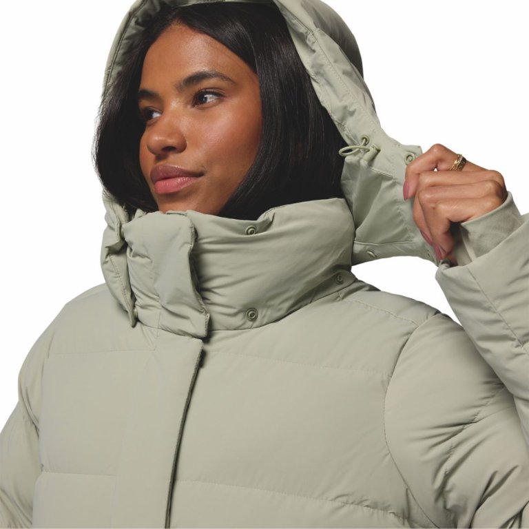 Куртка Columbia Amaze Puff™ Mid Hooded Jacket W - бежева