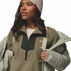Куртка Columbia Amaze Puff™ Mid Hooded Jacket W - бежева