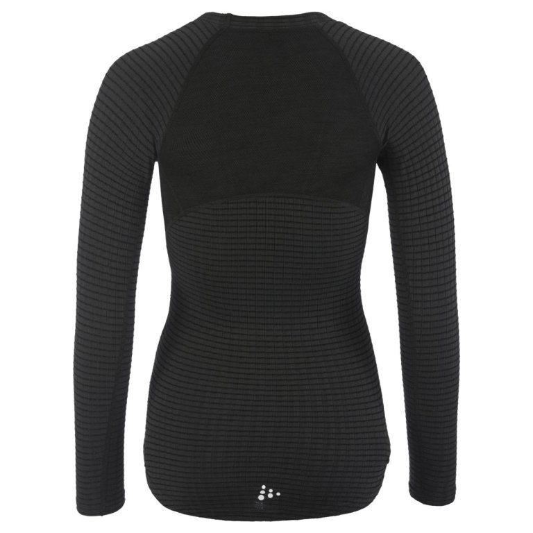 Футболка Craft Wool Extreme X LS W - чорна