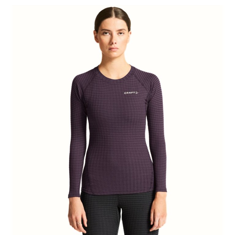 Футболка Craft Wool Extreme X LS W - фіолетова