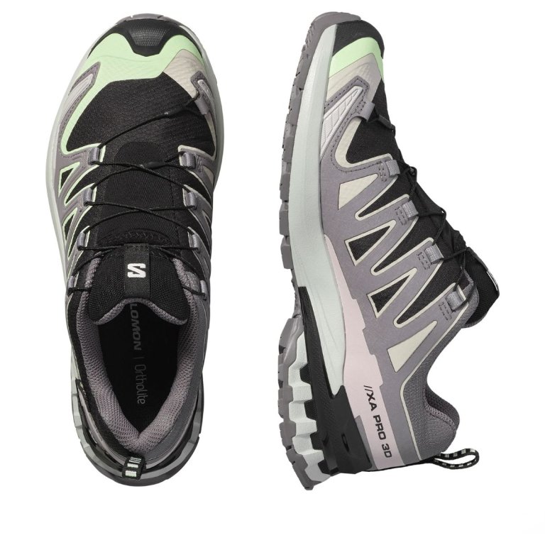 Кросівки Salomon Xa Pro 3D V9 GTX W - сіро/зелені