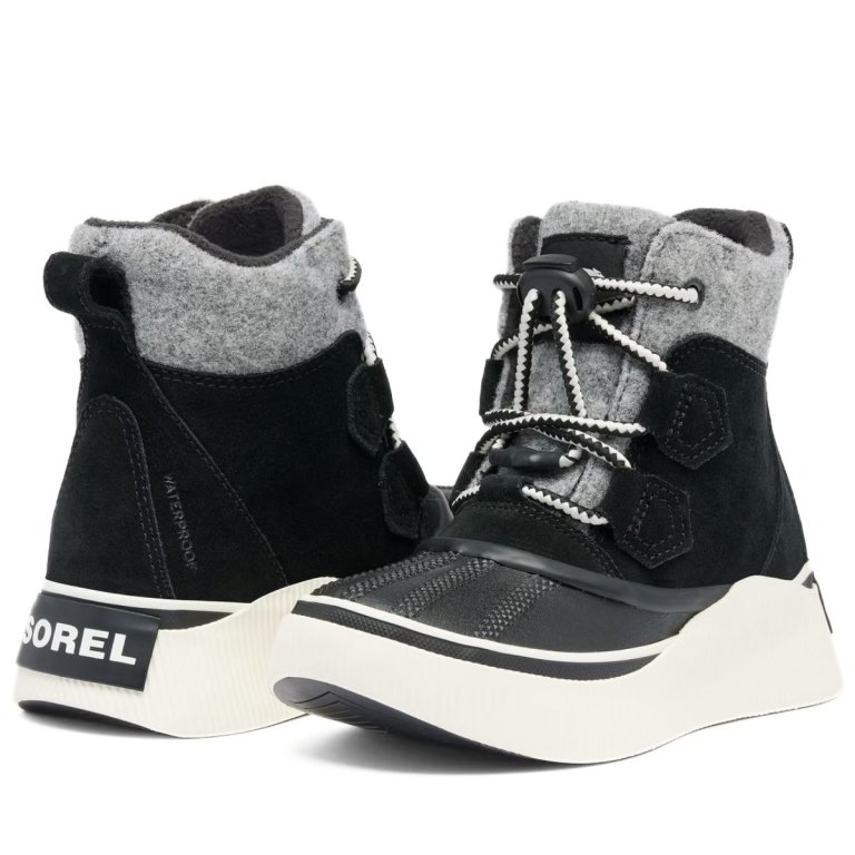 Зимові черевики Sorel Out N About™ IV CHillz WP J - чорні