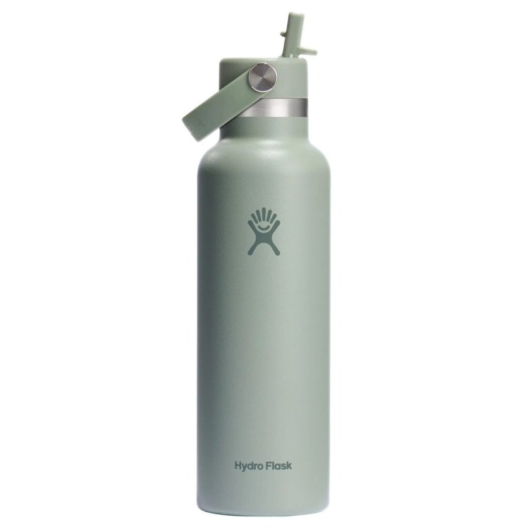 Термопляшка Hydro Flask 21 OZ Standard Flex Straw Cover - зелена