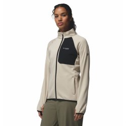 Кофта Columbia Triple Canyon™ Grid Fleece FZ W - бежево/чорна