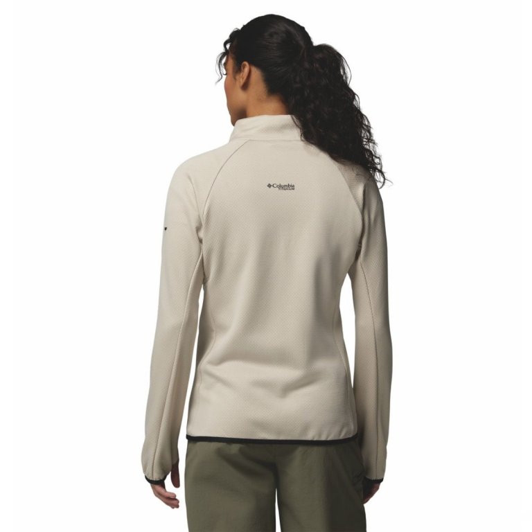 Кофта Columbia Triple Canyon™ Grid Fleece FZ W - бежево/чорна
