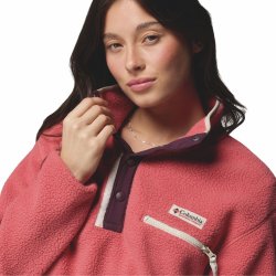 Кофта Columbia Helvetia™ II Cropped Half Snap Fleece W - червона
