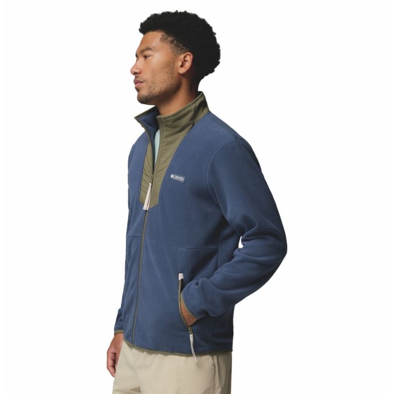Кофта Columbia Sequoia Grove™ Full Zip Fleece M - синьо/зелена