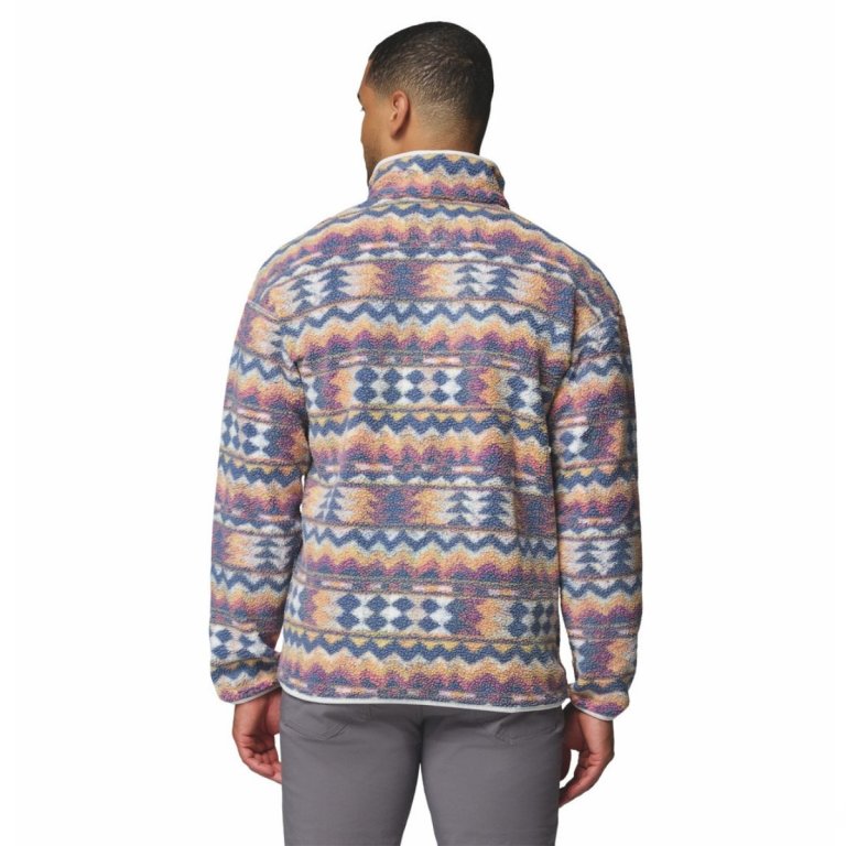 Кофта Columbia Helvetia™ II Printed Half Snap Fleece M - синя
