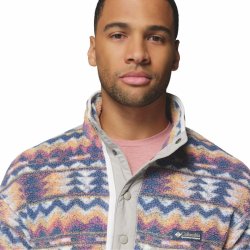 Кофта Columbia Helvetia™ II Printed Half Snap Fleece M - синя
