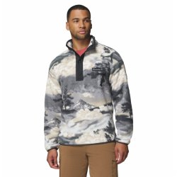 Кофта Columbia Helvetia™ II Printed Half Snap Fleece M - сіро/біла