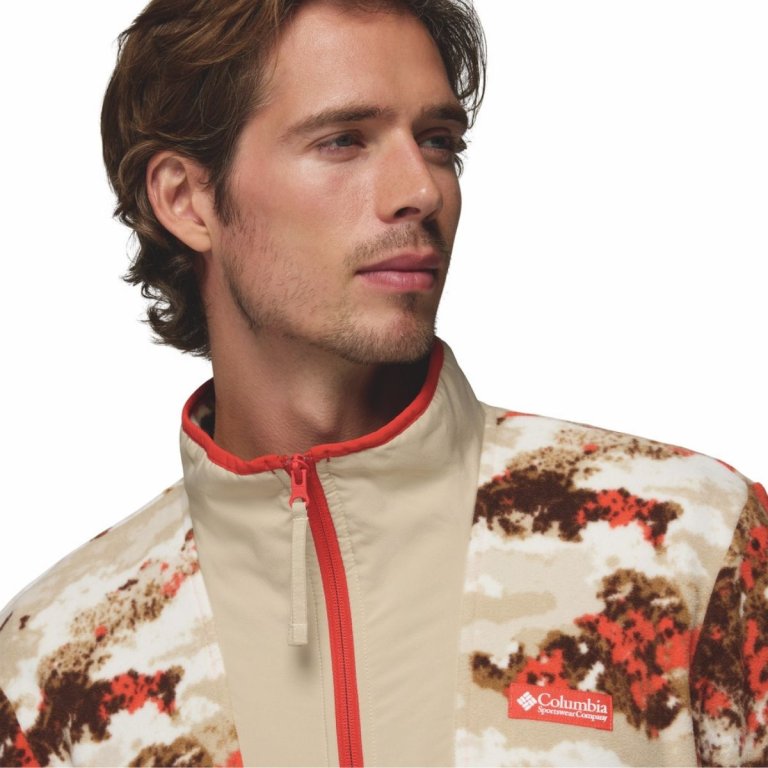 Кофта Columbia Sequoia Grove™ Printed Full Zipі M - бежево/помаранчеві