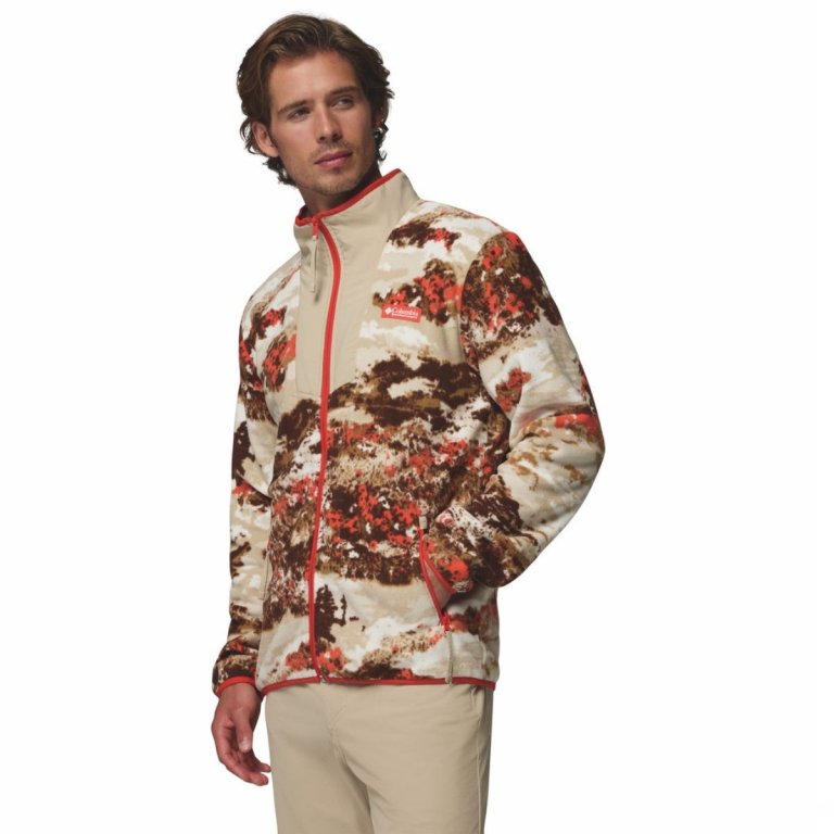 Кофта Columbia Sequoia Grove™ Printed Full Zipі M - бежево/помаранчеві