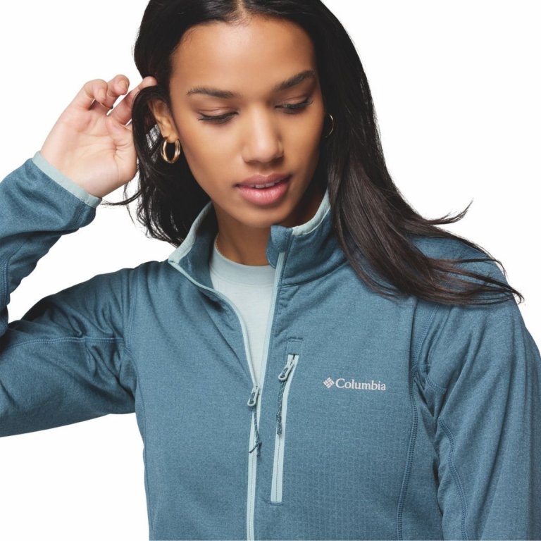 Кофта Columbia Essential Hike™ Grid Fleece Full Zip W - синя