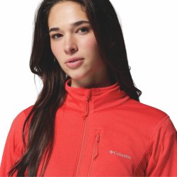 Кофта Columbia Essential Hike™ Grid Fleece Full Zip W - червона