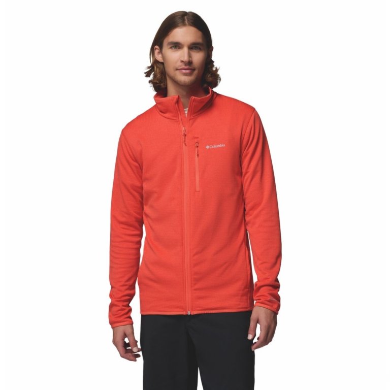 Кофта Columbia Essential Hike™ Grid Fleece Full Zip M - червона