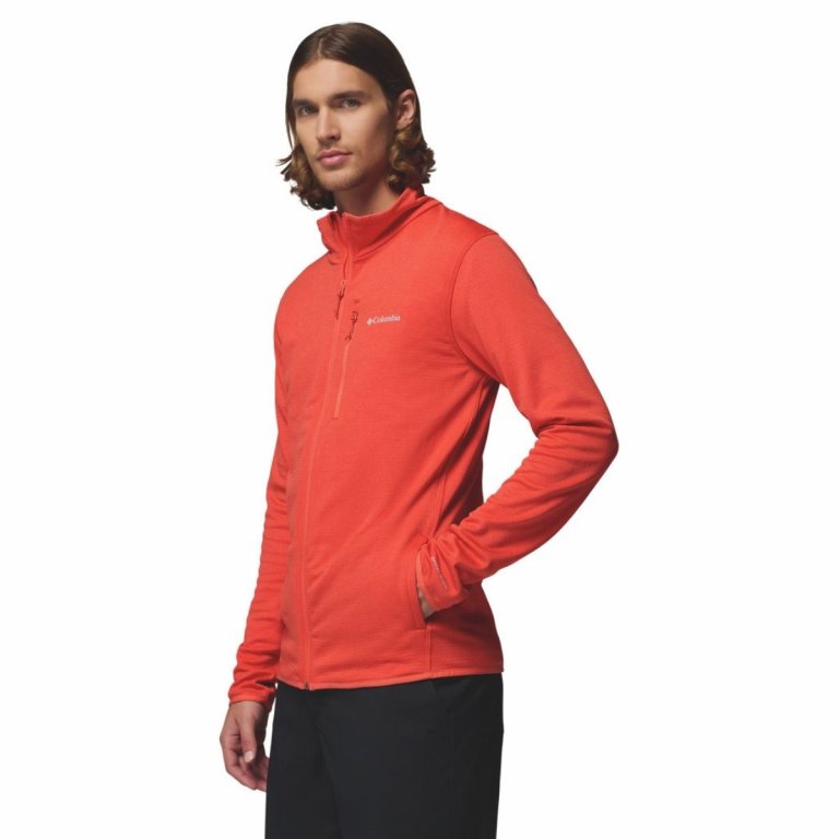Кофта Columbia Essential Hike™ Grid Fleece Full Zip M - червона