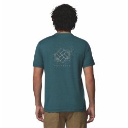 Футболка Columbia Parsons Point™ SS Back Graphic Tee M - синя