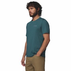 Футболка Columbia Parsons Point™ SS Back Graphic Tee M - синя