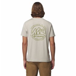 Футболка Columbia Parsons Point™ SS Back Graphic Tee M - світло-сіра