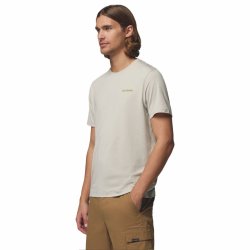 Футболка Columbia Parsons Point™ SS Back Graphic Tee M - світло-сіра