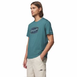 Футболка Columbia Parsons Point™ SS Graphic Tee M - синя