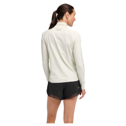 Світшот Hoka Glidetech Quarter Zip W Sweatshirt - бежевий