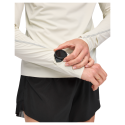 Світшот Hoka Glidetech Quarter Zip W Sweatshirt - бежевий