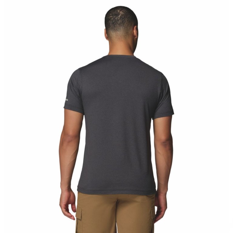 Футболка Columbia Parsons Point™ SS Graphic Tee M - темно-сіра