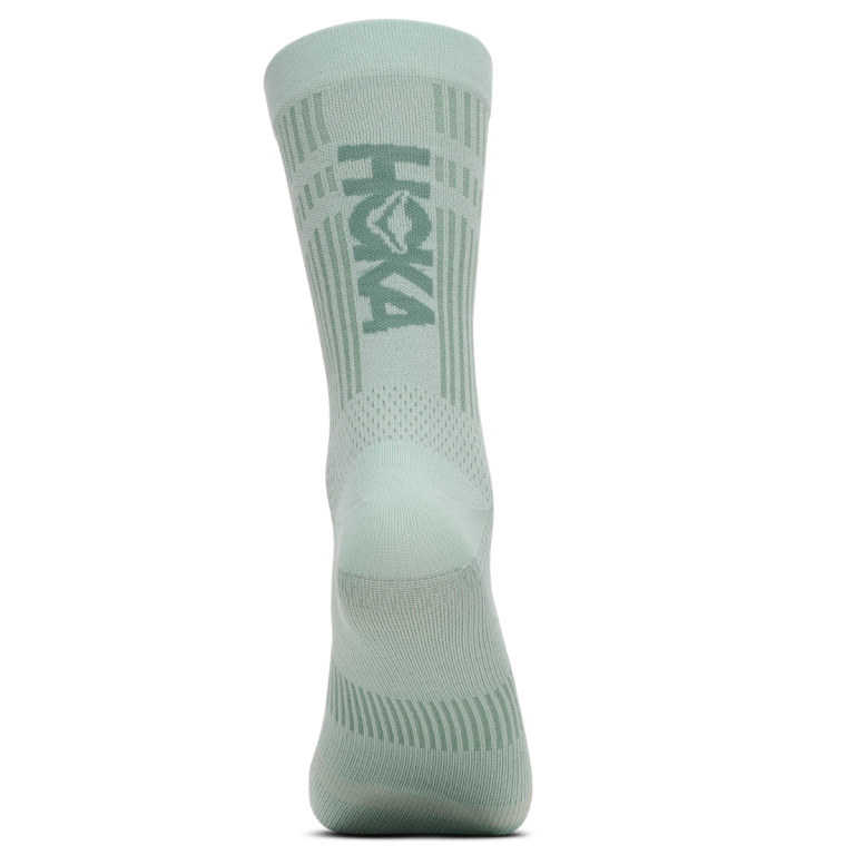 Шкарпетки Hoka Trail Run Crew Sock M - зелені