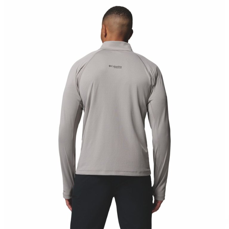 Tričko Columbia DriVenture™ Half Zip M - šedá