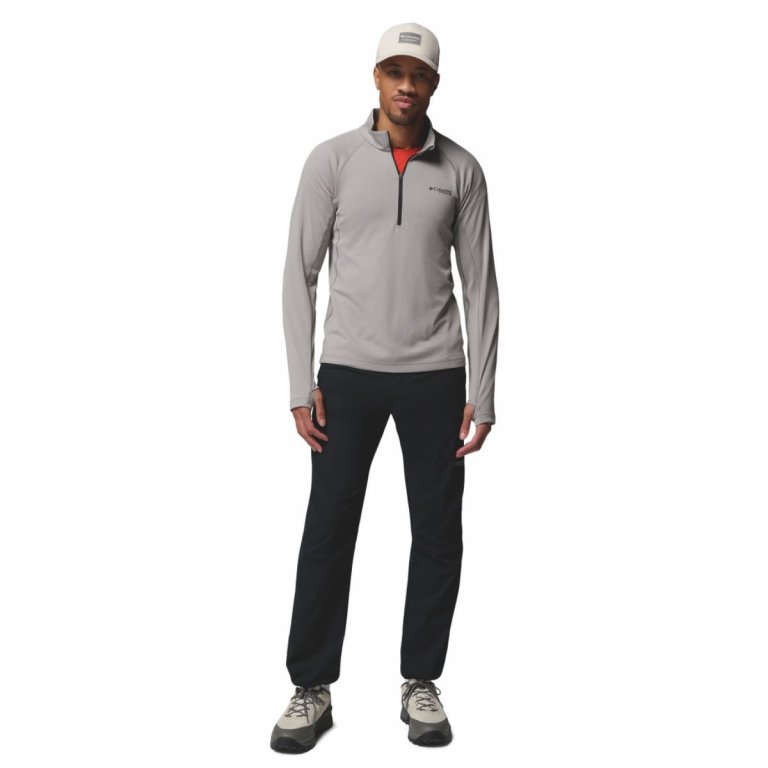 Tričko Columbia DriVenture™ Half Zip M - šedá